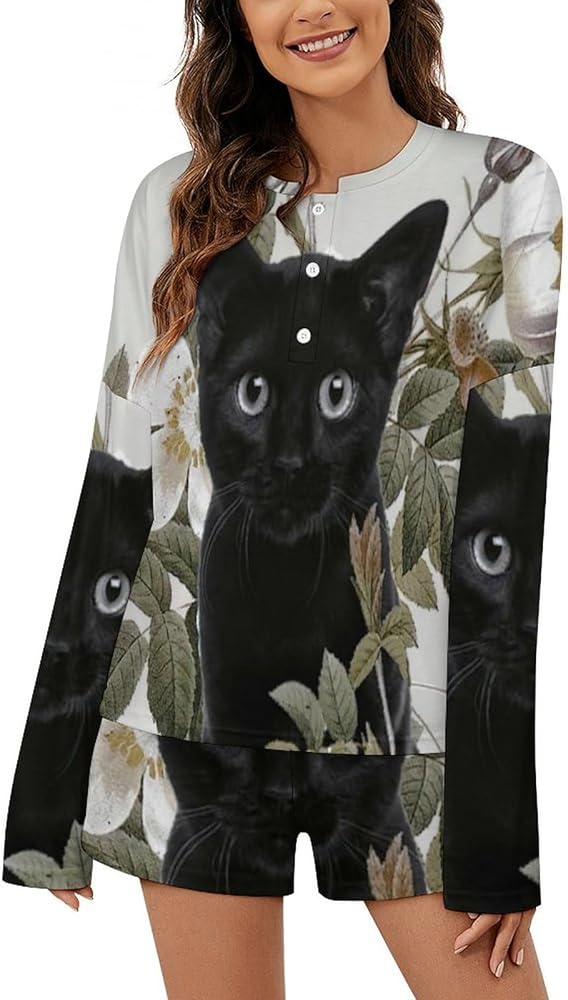 ライリー着用 snidel 猫耳パジャマ 黒猫 ライリー着用 snidel home猫耳パジャマ 黒猫